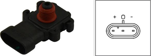 Kavo Parts EMS-6502 - Sensore, Pressione collettore d'aspirazione www.autoricambit.com