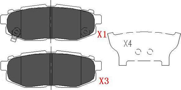 Kavo Parts KBP-8022 - Kit pastiglie freno, Freno a disco www.autoricambit.com