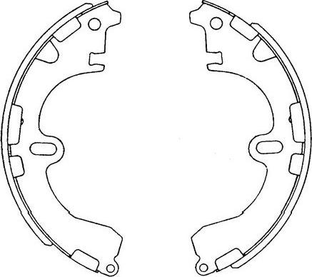 Kavo Parts KBS-9912 - Kit freno, freni a tamburo www.autoricambit.com