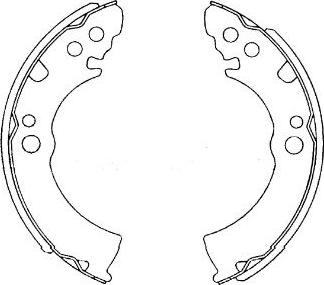 Kavo Parts KBS-7421 - Kit freno, freni a tamburo www.autoricambit.com