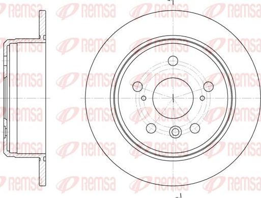 BOSCH 0986AB6199 - Discofreno www.autoricambit.com