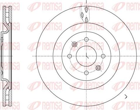 Mintex MDC2599 - Discofreno www.autoricambit.com