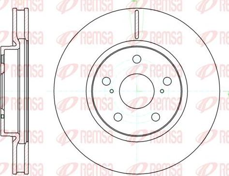 Kavo Parts BR-9405 - Discofreno www.autoricambit.com