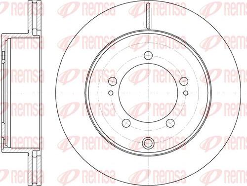 Kavo Parts BR-5786-C - Discofreno www.autoricambit.com