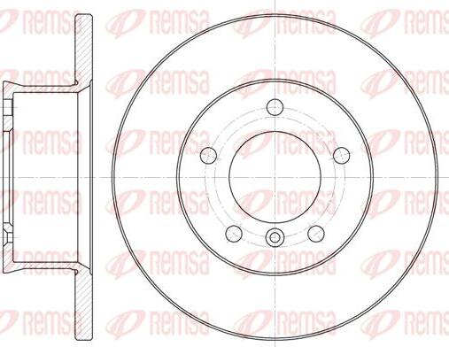 Mintex MDC671 - Discofreno www.autoricambit.com