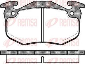 ATE 603955 - Kit pastiglie freno, Freno a disco www.autoricambit.com