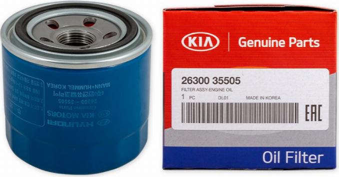 KIA S2630035505 - Filtro olio www.autoricambit.com