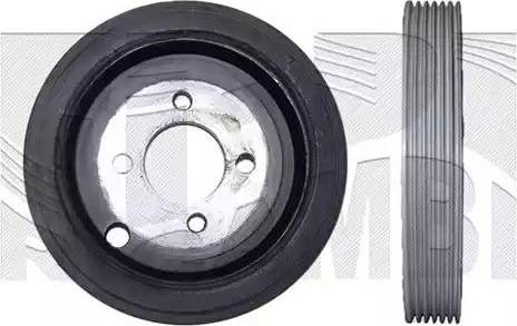 BBR Automotive 001-10-29770 - Puleggia cinghia, Albero a gomiti www.autoricambit.com