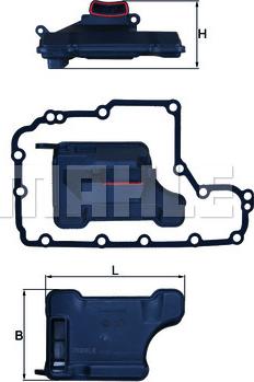 KNECHT HX 157D - Filtro idraulico, Cambio automatico www.autoricambit.com