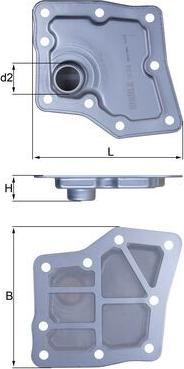 KNECHT HX 259 - Filtro idraulico, Cambio automatico www.autoricambit.com