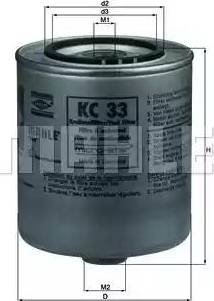 KNECHT KC 33 - Filtro carburante www.autoricambit.com