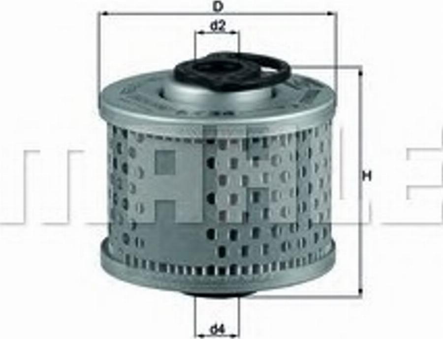 KNECHT KX 34 - Filtro carburante www.autoricambit.com