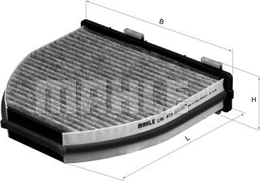 KNECHT LAK 413 - Filtro, Aria abitacolo www.autoricambit.com