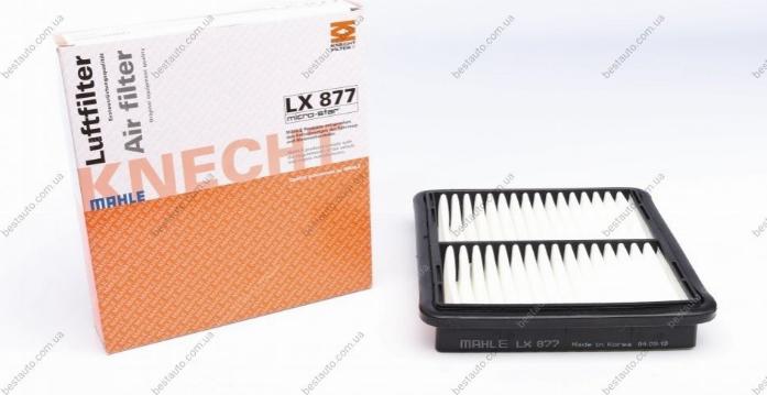 KNECHT LX 877 - Filtro aria www.autoricambit.com