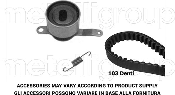 KWP TW150 - Kit cinghie dentate www.autoricambit.com