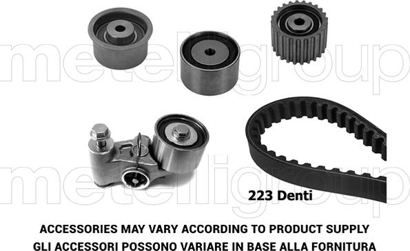 KWP TW152 - Kit cinghie dentate www.autoricambit.com