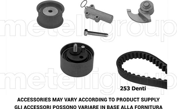 KWP TW178 - Kit cinghie dentate www.autoricambit.com