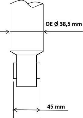 KYB 3430023 - Ammortizzatore www.autoricambit.com