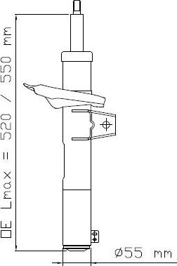 KYB 3358015 - Ammortizzatore www.autoricambit.com