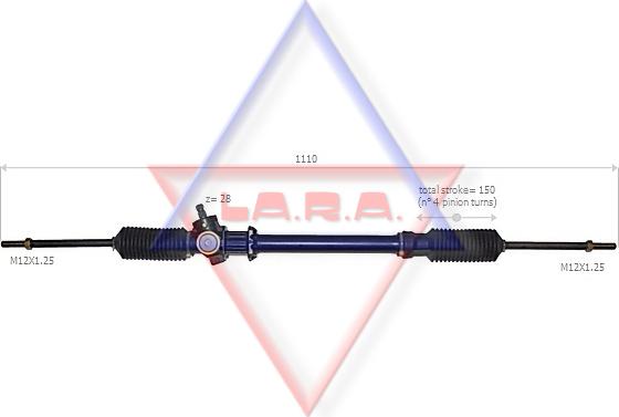 LA.R.A. 180001 - Scatola guida www.autoricambit.com