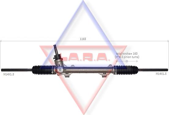 LA.R.A. 300019 - Scatola guida www.autoricambit.com