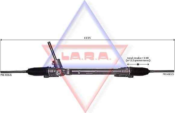 LA.R.A. 200022 - Scatola guida www.autoricambit.com