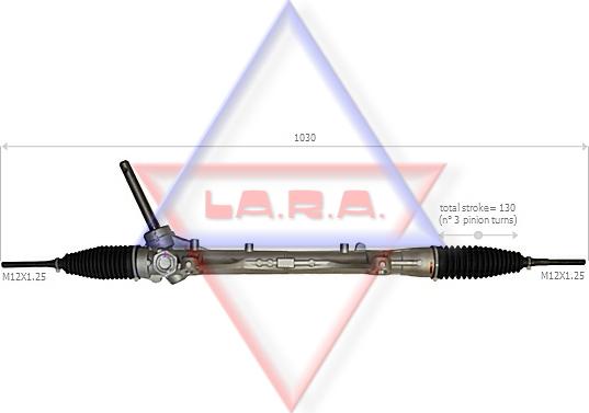 LA.R.A. 280008 - Scatola guida www.autoricambit.com