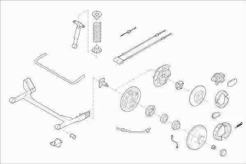 Lemförder FORD-ESCOR-RL036 - Sospensione ruota www.autoricambit.com