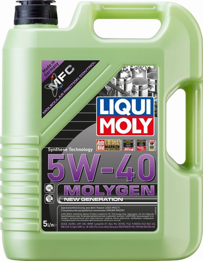 Liqui Moly P005003 - Olio motore www.autoricambit.com