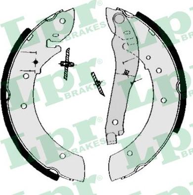 LPR 04740 - Kit freno, freni a tamburo www.autoricambit.com