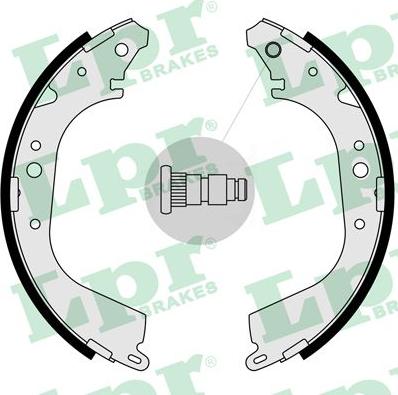 LPR 05280 - Kit freno, freni a tamburo www.autoricambit.com