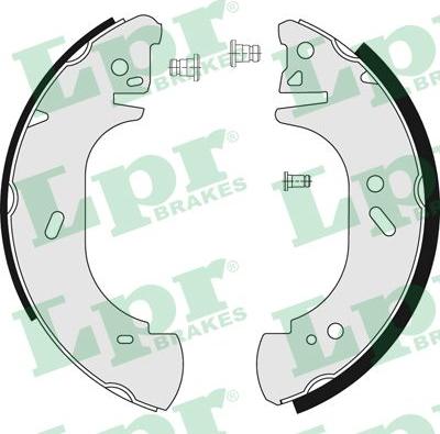 LPR 06750 - Kit freno, freni a tamburo www.autoricambit.com