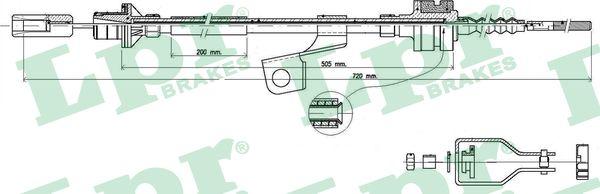 LPR C0118C - Cavo comando, Comando frizione www.autoricambit.com