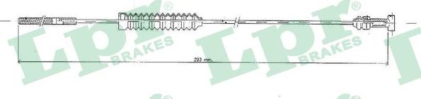 LPR C0869B - Cavo comando, Freno stazionamento www.autoricambit.com