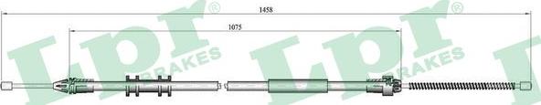 LPR C0703B - Cavo comando, Freno stazionamento www.autoricambit.com