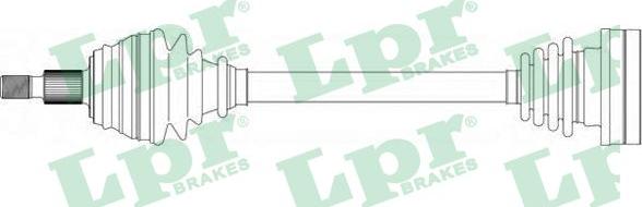 LPR DS43007 - Albero motore/Semiasse www.autoricambit.com