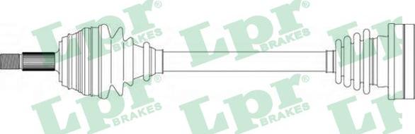 LPR DS51042 - Albero motore/Semiasse www.autoricambit.com