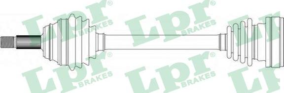 LPR DS51050 - Albero motore/Semiasse www.autoricambit.com