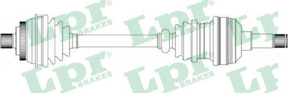 LPR DS51061 - Albero motore/Semiasse www.autoricambit.com