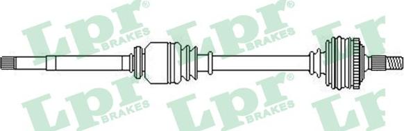 LPR DS52443 - Albero motore/Semiasse www.autoricambit.com