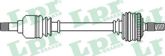 LPR DS52442 - Albero motore/Semiasse www.autoricambit.com