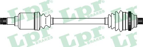 LPR DS52599 - Albero motore/Semiasse www.autoricambit.com