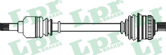 LPR DS52561 - Albero motore/Semiasse www.autoricambit.com