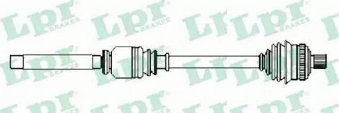 LPR DS52630 - Albero motore/Semiasse www.autoricambit.com