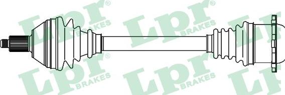 LPR DS52631 - Albero motore/Semiasse www.autoricambit.com