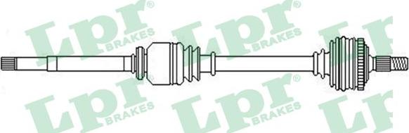 LPR DS52306 - Albero motore/Semiasse www.autoricambit.com