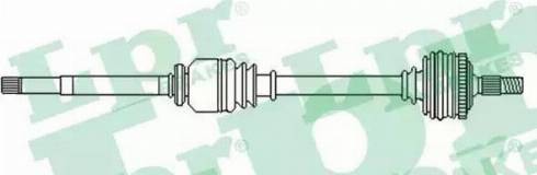 LPR DS52308 - Albero motore/Semiasse www.autoricambit.com