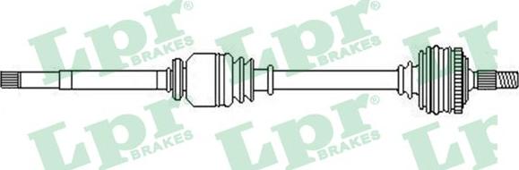 LPR DS52307 - Albero motore/Semiasse www.autoricambit.com