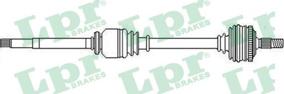 LPR DS52221 - Albero motore/Semiasse www.autoricambit.com