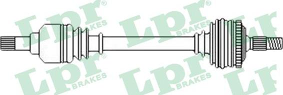 LPR DS52223 - Albero motore/Semiasse www.autoricambit.com